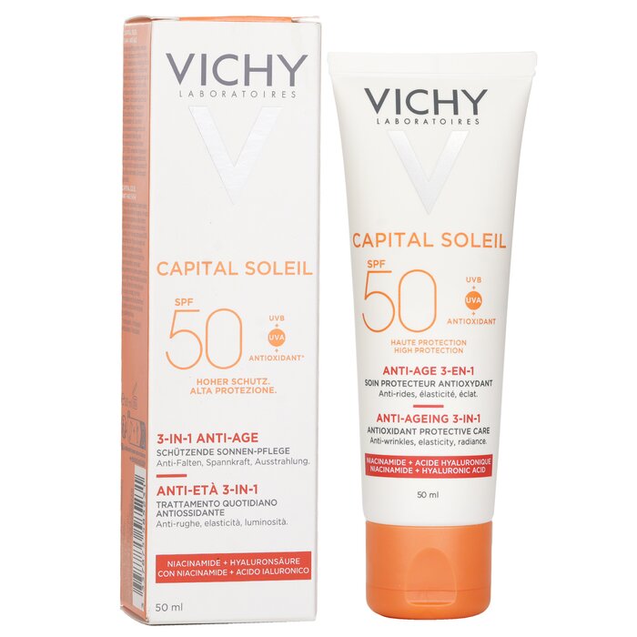 Vichy Capital Soleil Anti-Age 3-in-1 Sunscreen SPF 50