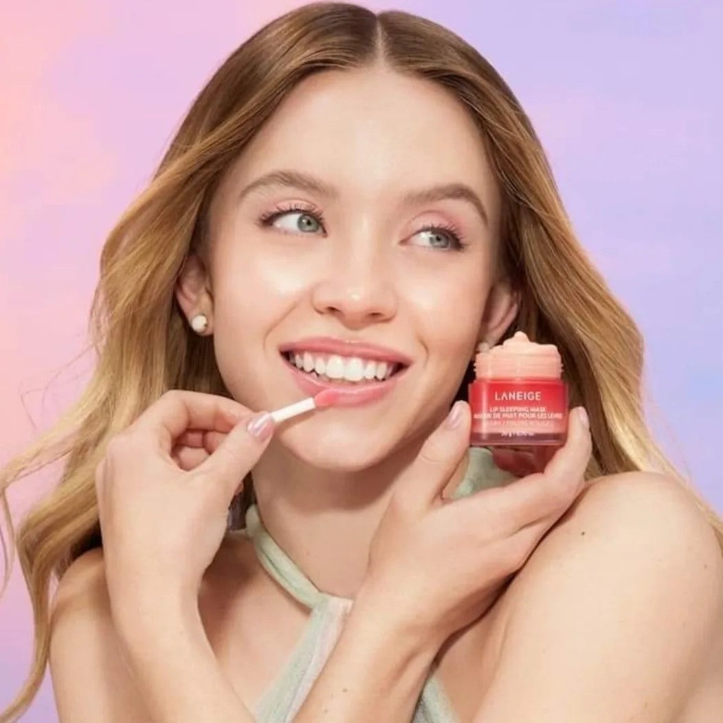 LANEIGE Lip Sleeping Mask: Nourish & Hydrate with Vitamin C, Antioxidants β Berry
