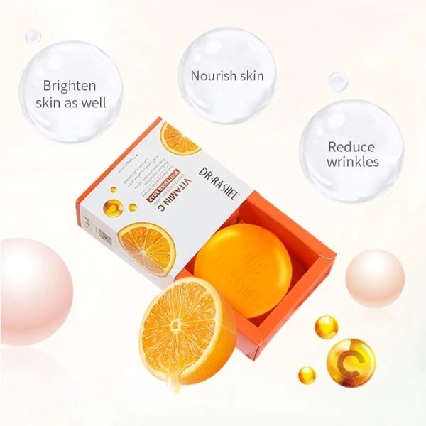 DR.RASHEL Vitamin C Brightening Deep Cleansing Even Skin Tone Soap - 1545