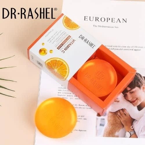 DR.RASHEL Vitamin C Brightening Deep Cleansing Even Skin Tone Soap - 1545