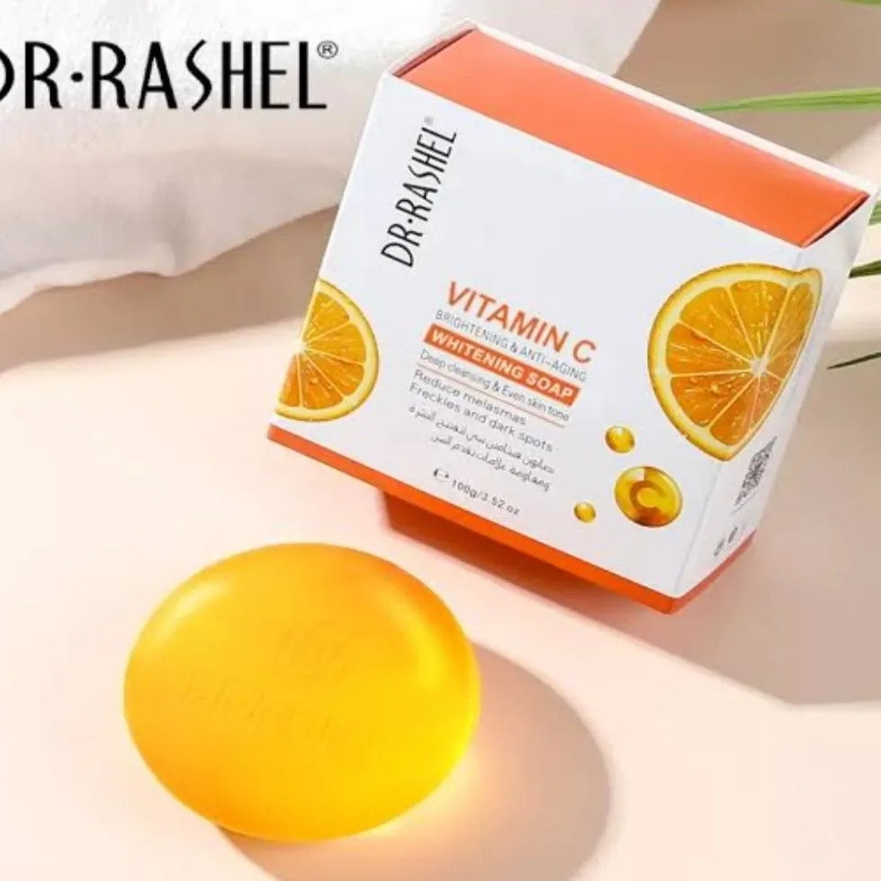 DR.RASHEL Vitamin C Brightening Deep Cleansing Even Skin Tone Soap - 1545