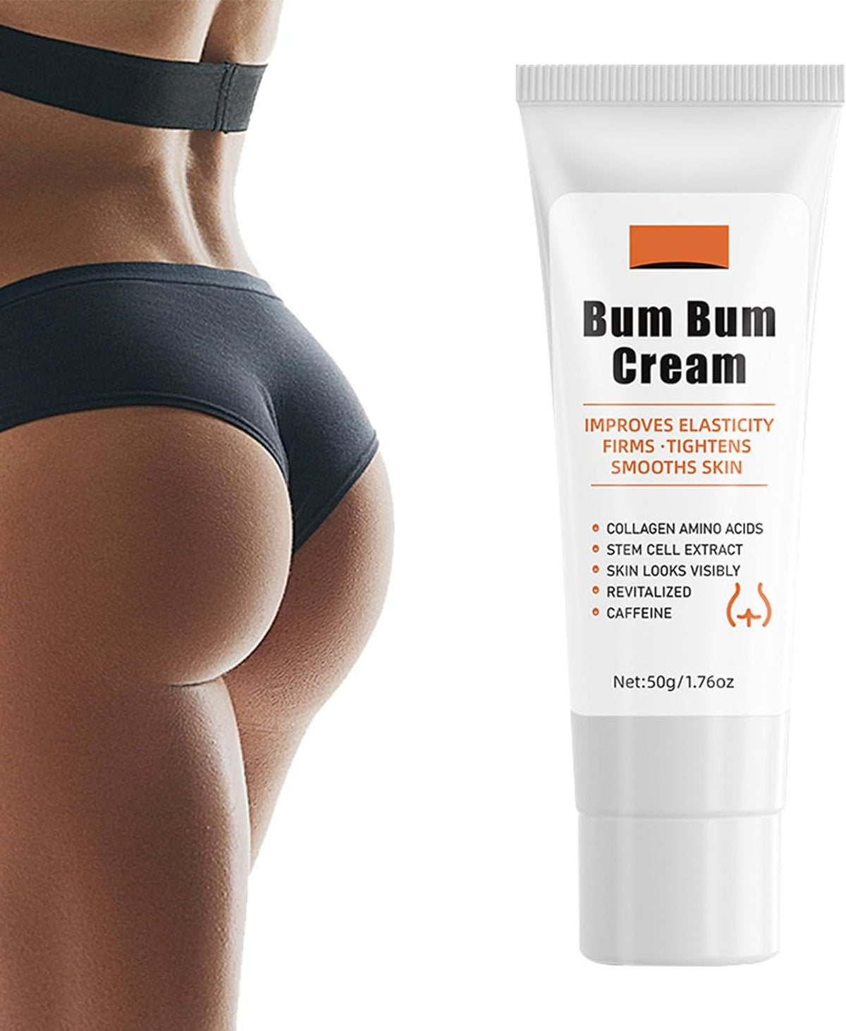 Body Skin Firming Cream | 50g Travel-Friendly Hips Firming Cream for Sagging Skin, Moisturizer for Teen Girls, Ladies, Middle-Aged People, Postpartum Female Puzzlegame