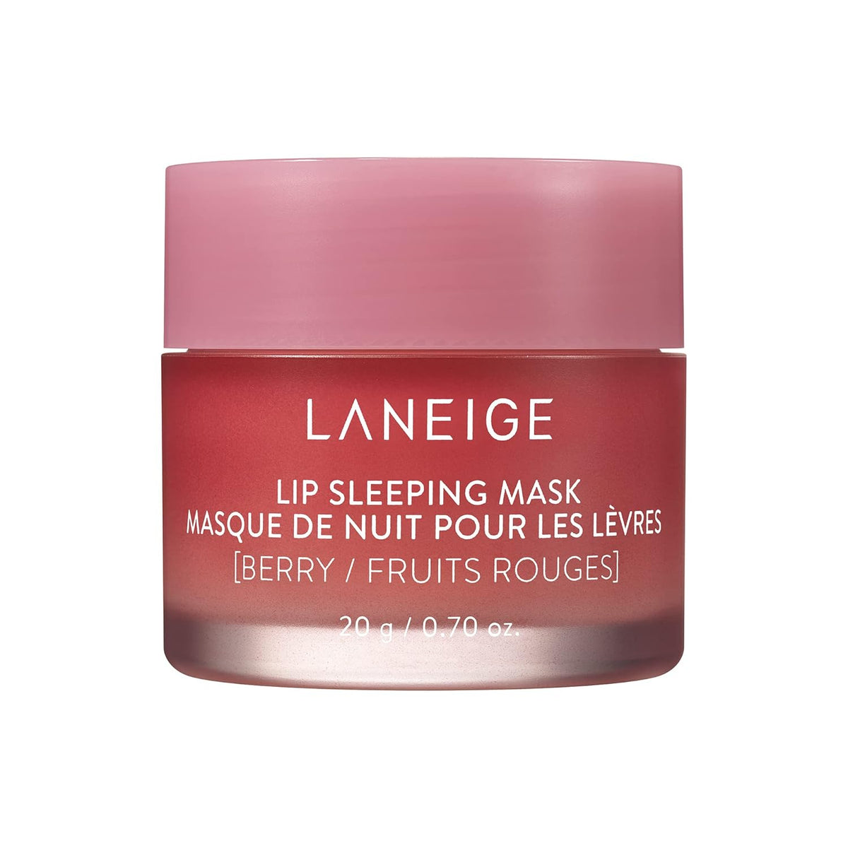 LANEIGE Lip Sleeping Mask: Nourish & Hydrate with Vitamin C, Antioxidants β Berry