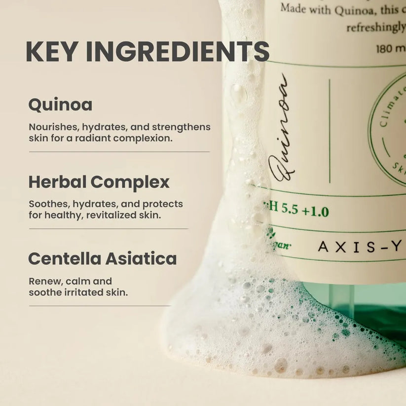 Quinoa One-Step Balanced Gel Cleanser