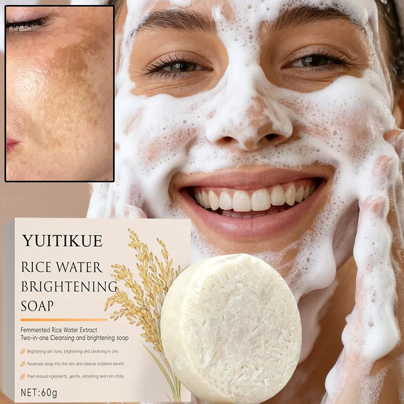 Yuitikue Rice Water Brightening Soap.