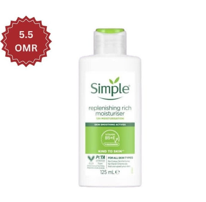 Simple Replenishing Rich Moisturiser