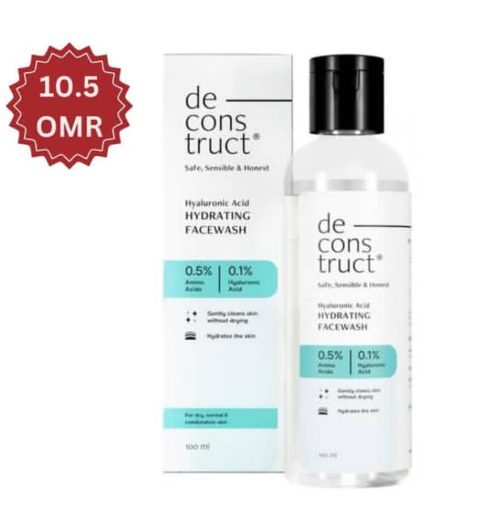 Deconstruct Hyaluronic Acid Hydrating Facewash