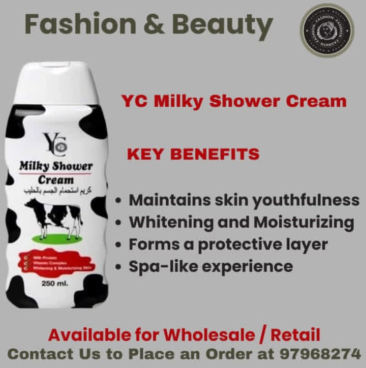 YC Milky Shower Cream