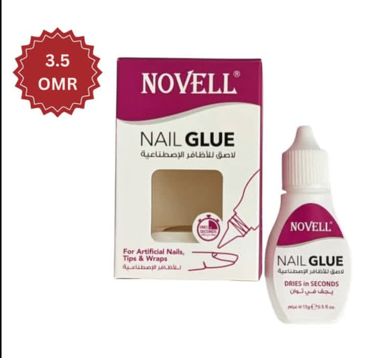 Nail glue for artificial nails , trips& wraps