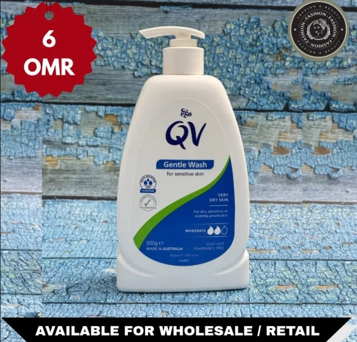 QV Gentle Wash for sensitive skin.