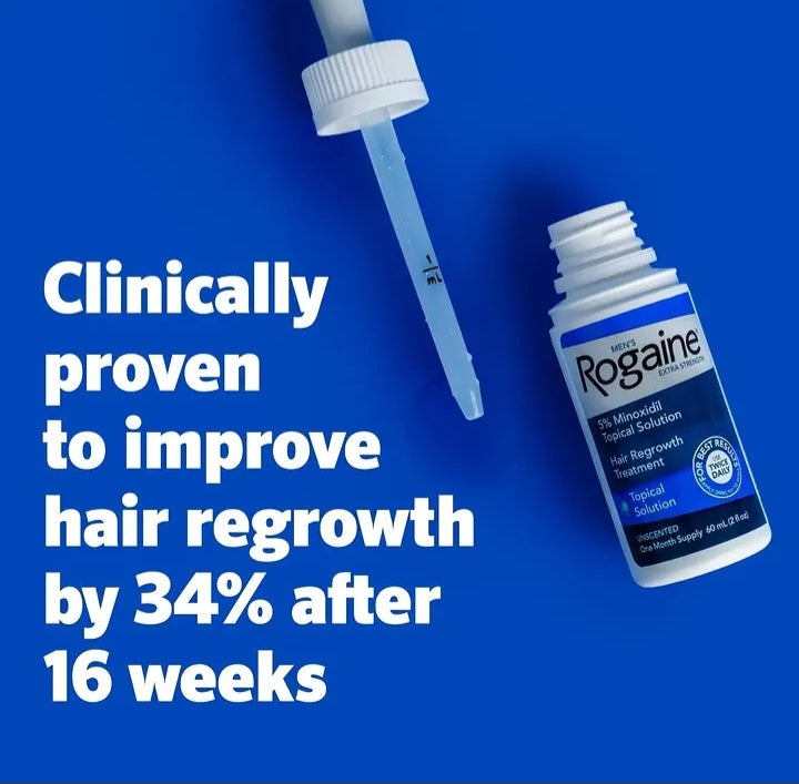 Men's Rogaine Extra Strength 5% Minoxidil Topical Solution