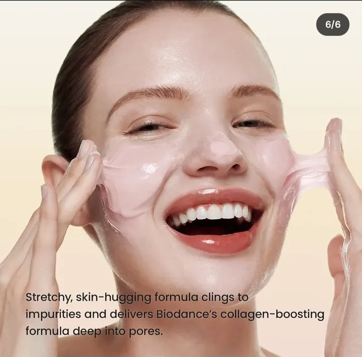 Biodance Collagen Mask to Foam Cleanser