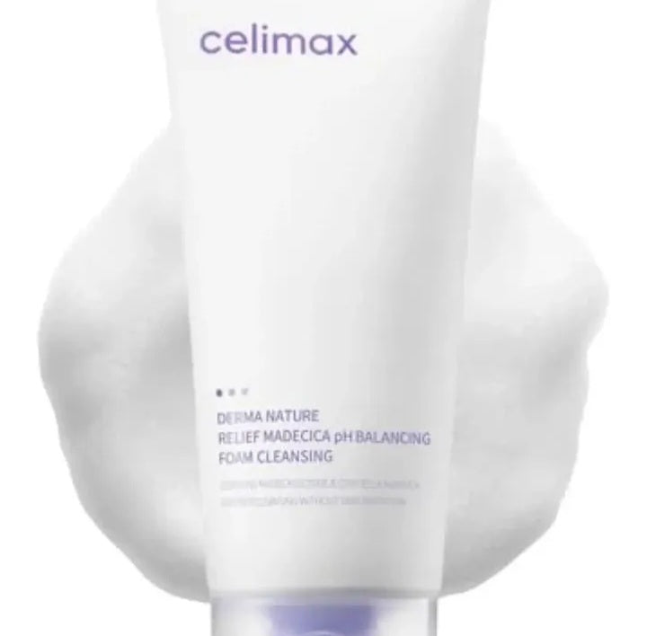 Celimax Derma Nature Relief Madecica pH Balancing Foam Cleansing