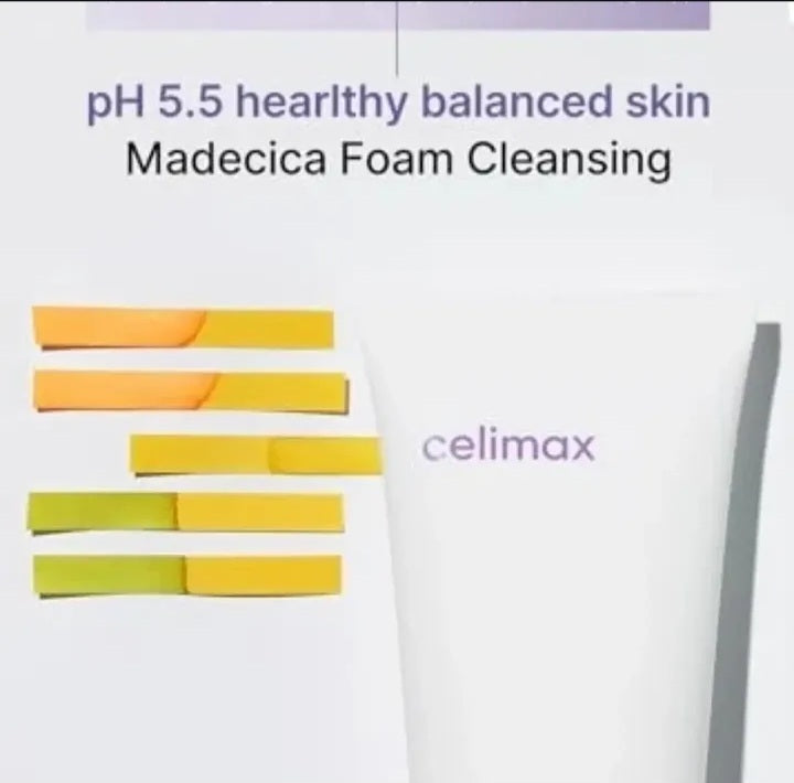 Celimax Derma Nature Relief Madecica pH Balancing Foam Cleansing
