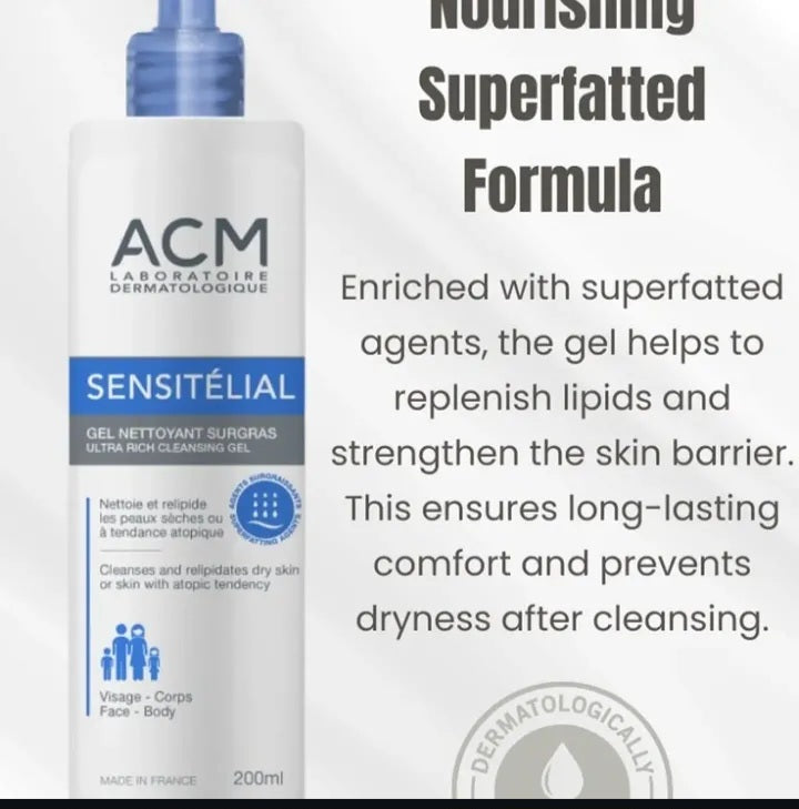 ACM Sensitélial Extra-Rich Cleansing Gel