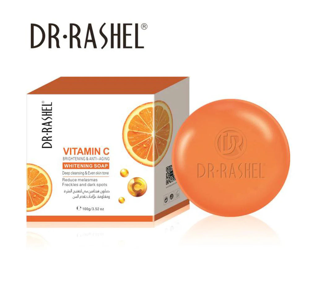 DR.RASHEL Vitamin C Brightening Deep Cleansing Even Skin Tone Soap - 1545