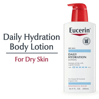 Eucerin Daily Hydration Skin Lotion, 16.9 Ounce Body Care