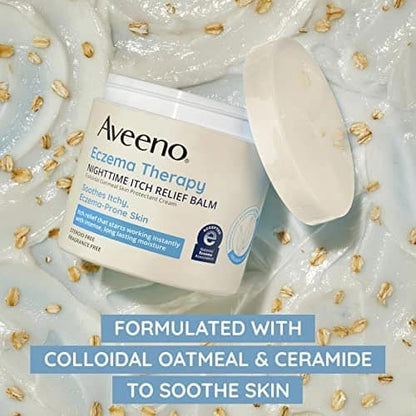 Aveeno Eczema Therapy Itch Relief Balm with Colloidal Oatmeal, 11 oz