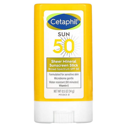 Cetaphil Sheer Mineral Sunscreen Stick (SPF 50)