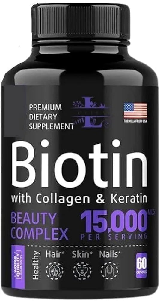 Biotin With Collagen & Keratin Beauty Complex 💊