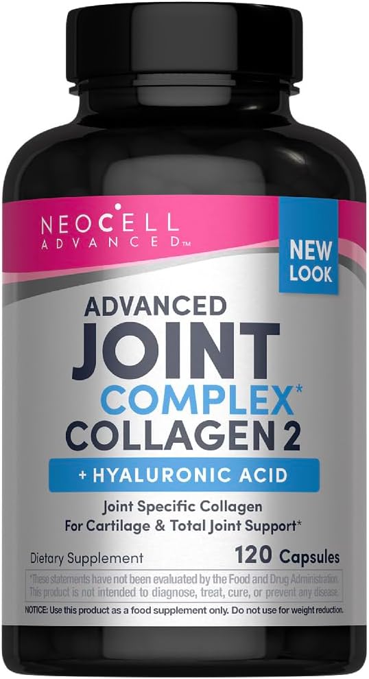 NeoCell Advanced Joint Complex Collagen 2 + Hyaluronic Acid.