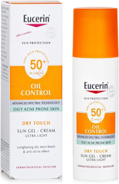 Eucerin Sun Protection Gel Cream for Oily Skin - 50 ml
