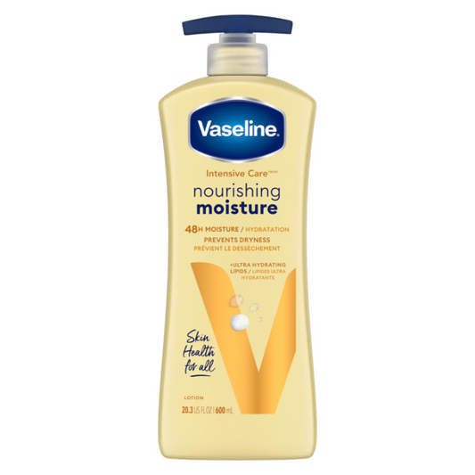 Vaseline Intensive Care Nourishing Moisture Lotion.