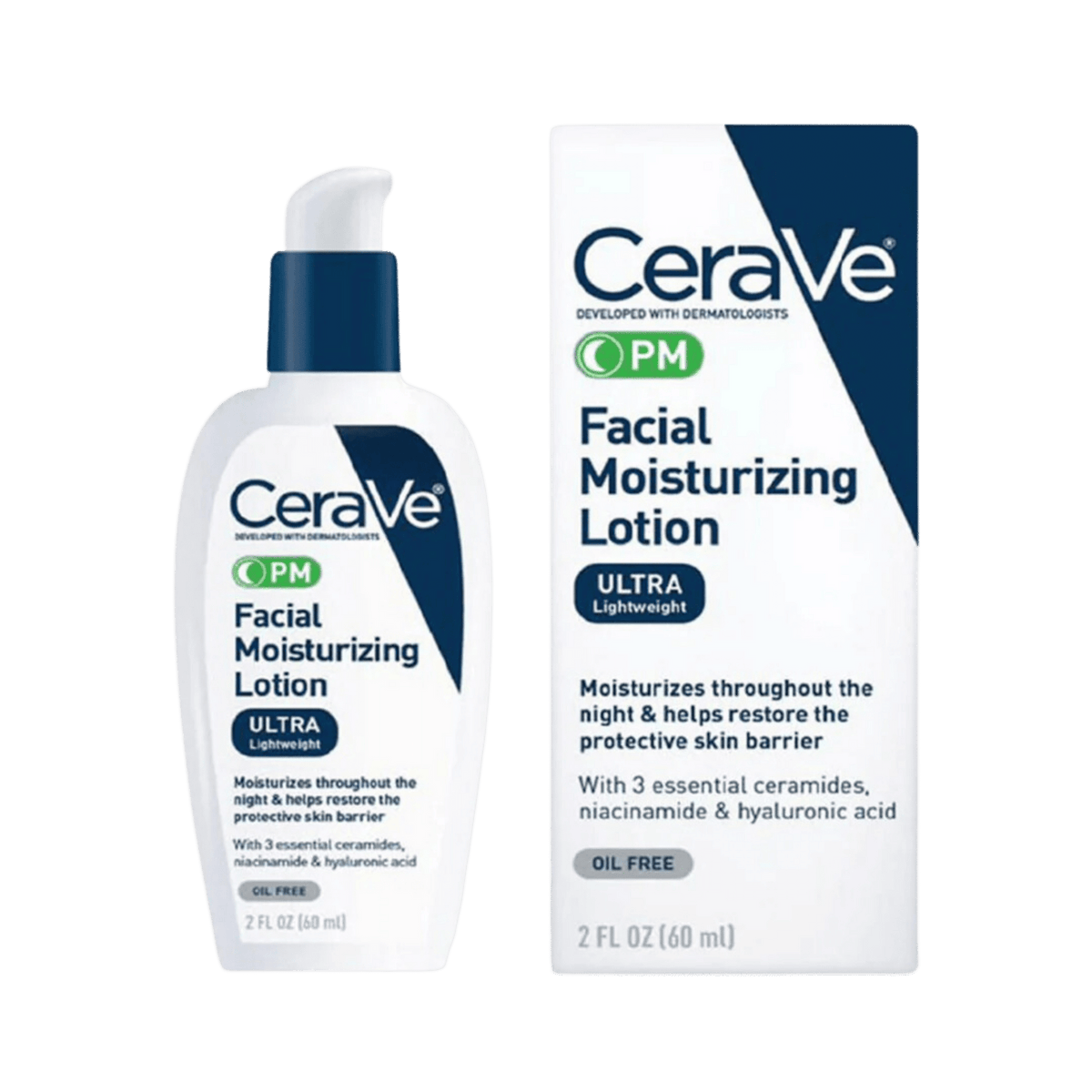 CeraVe PM Facial Moisturizing Lotion