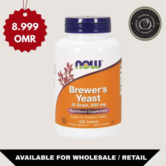 NOW Foods Brewer's Yeast 10 Grain 650 mg