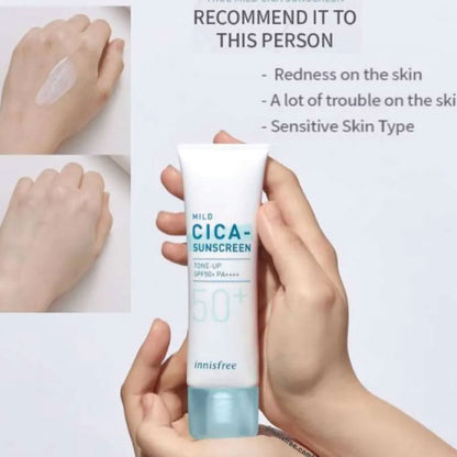 Mild Cica Sunscreen Tone-Up