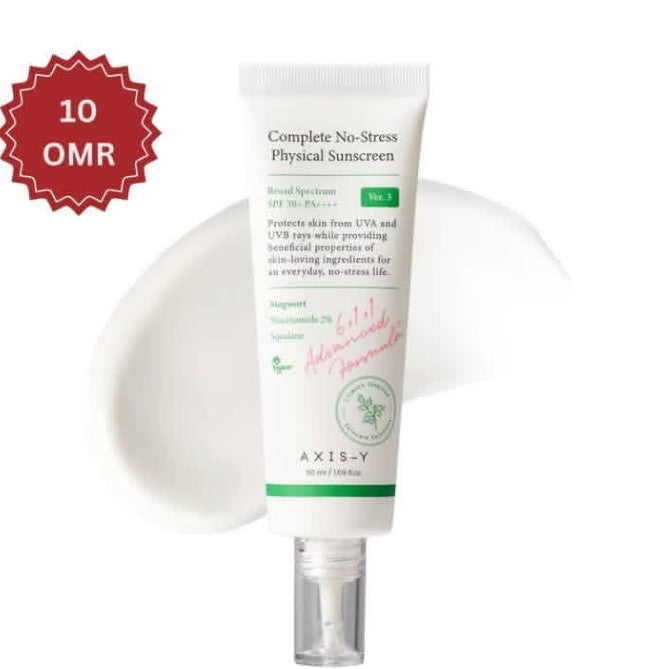 AXIS-Y Complete No-Stress Physical Sunscreen: