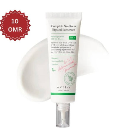AXIS-Y Complete No-Stress Physical Sunscreen: