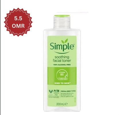 Simple Kind to Skin Soothing Facial Toner