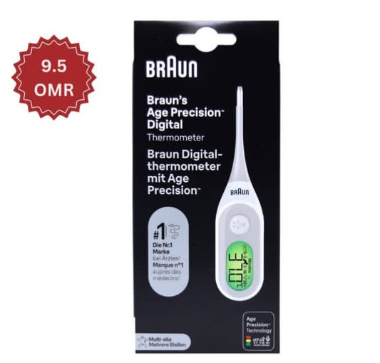 Braun Age Precision Digital Thermometer