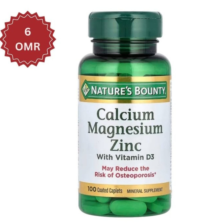 Nature’s Bounty Calcium Magnesium Zinc with Vitamin D3