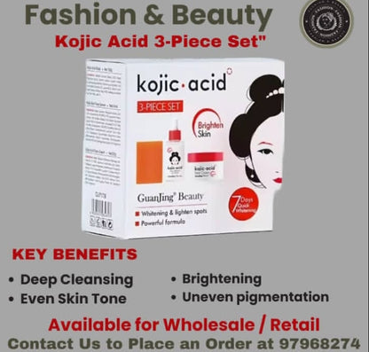 Kojic Acid 3-Piece Set