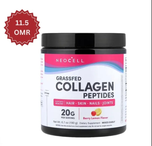 NeoCell Grass-Fed Collagen Peptides (Berry Lemon)