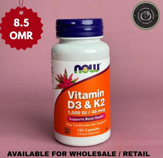NOW Foods Vitamin D-3 & K-2