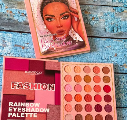 The Treasure Girl Face and Eyeshadow Palette