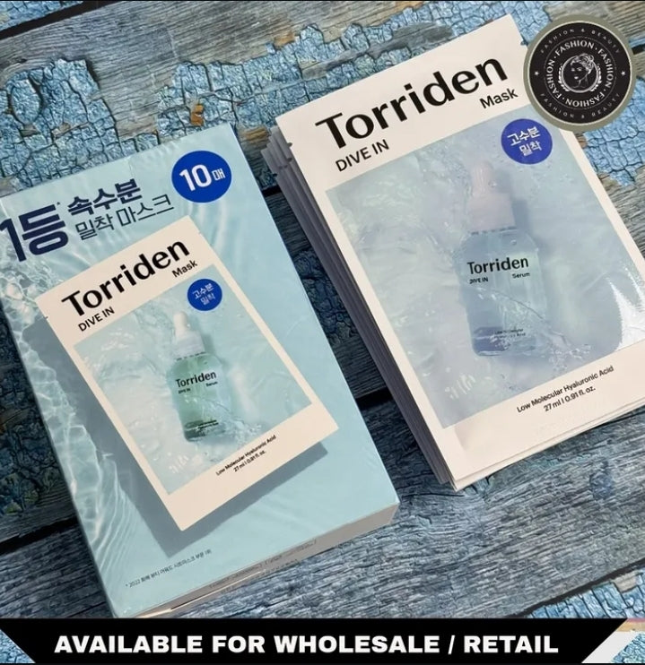 Torriden DIVE-IN Hyaluronic Acid Mask