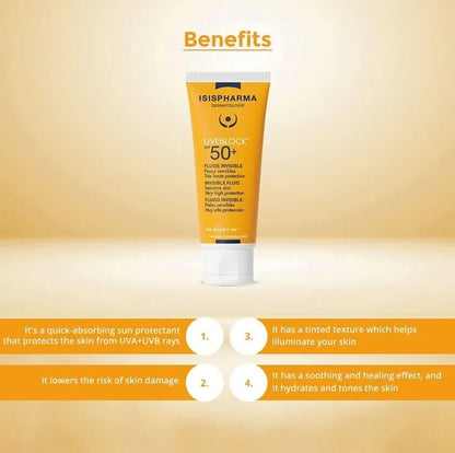 Isispharma Uveblock SPF 50+ Invisible Fluid