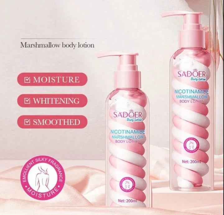Sadoer Nicotinamide Marshmallow Body Lotion