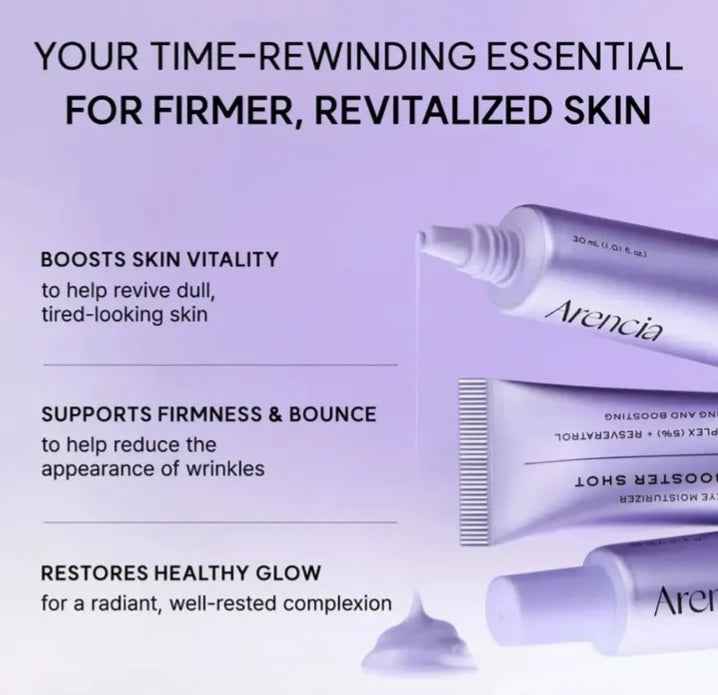 Arencia NAD+ Booster Shot Face and Eye Moisturizer
