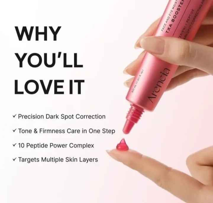 Arencia TXA Booster Shot Face and Eye Moisturizer