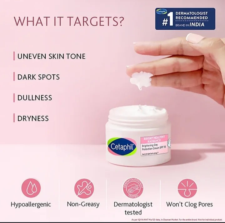 Cetaphil Bright Healthy Radiance Brightening Day Protection Cream SPF 15