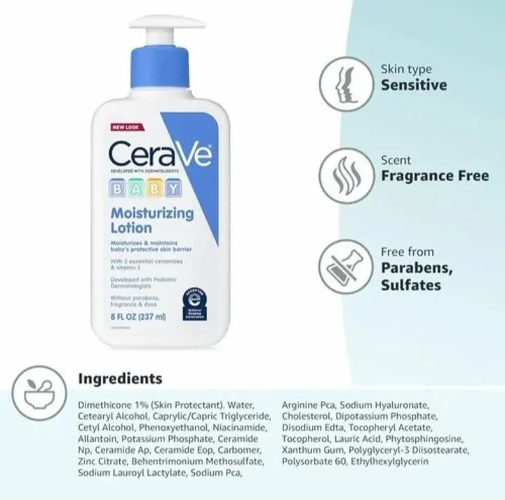 CeraVe Baby Moisturizing Lotion