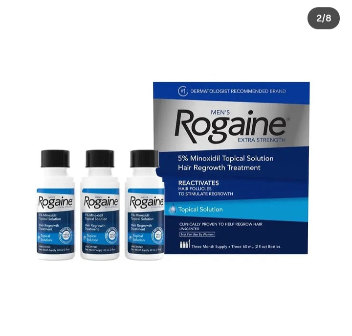 Men's Rogaine Extra Strength 5% Minoxidil Topical Solution