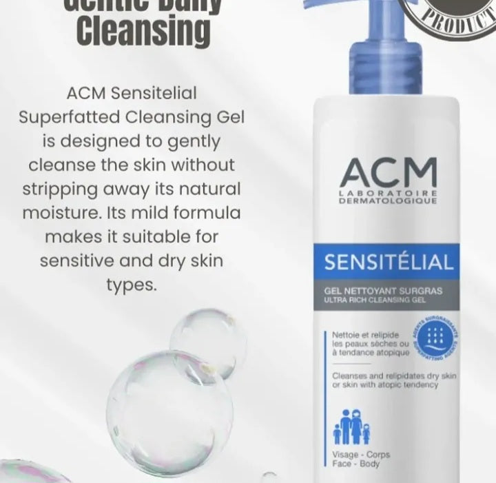 ACM Sensitélial Extra-Rich Cleansing Gel
