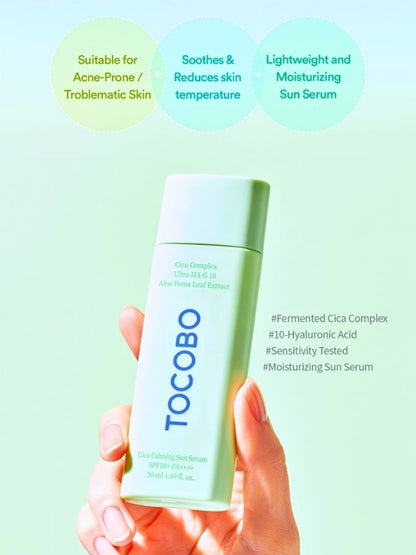 TOCOBO Cica Calming Sun Serum
