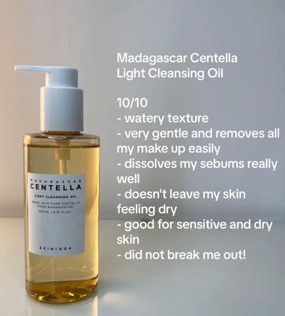 SKIN1004 Madagascar Centella Light Cleansing Oil